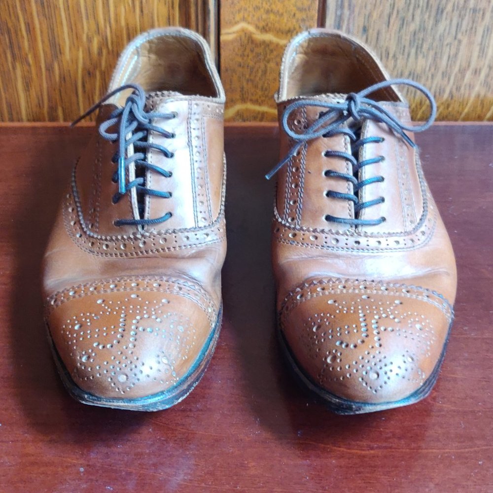 John Fluevog Saddle Brown Oxfords Size Women's 6 / Men's 5